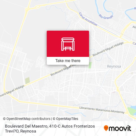 Boulevard Del Maestro, 410-C Autos Fronterizos Trevi?O map