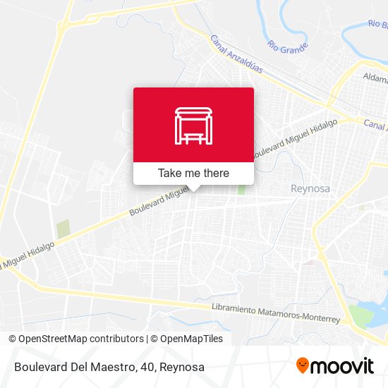 Mapa de Boulevard Del Maestro, 40