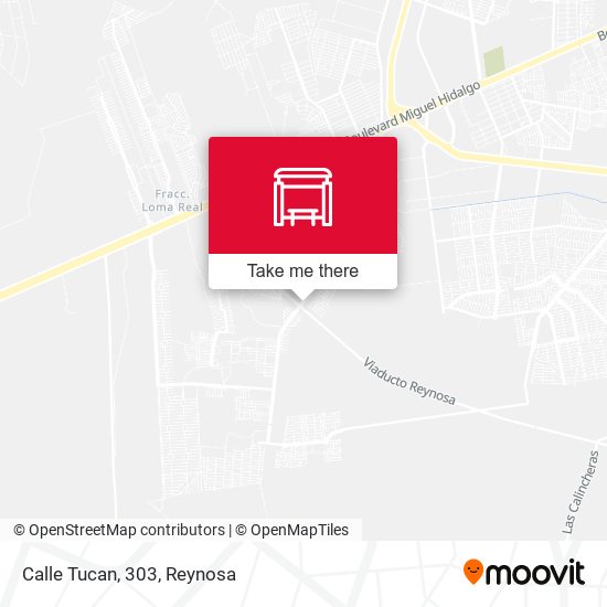 Mapa de Calle Tucan, 303