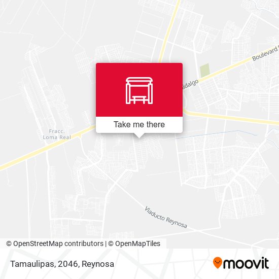 Mapa de Tamaulipas, 2046