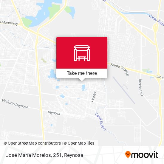 José María Morelos, 251 map