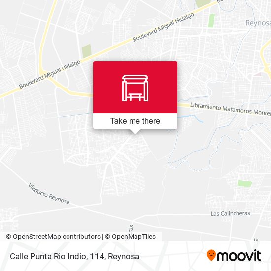 Calle Punta Rio Indio, 114 map