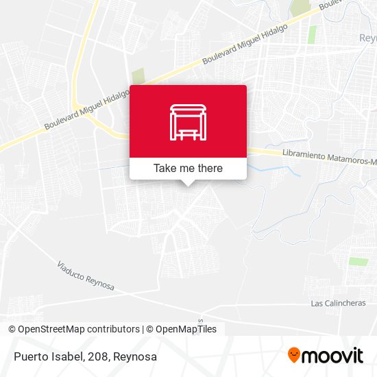 Mapa de Puerto Isabel, 208