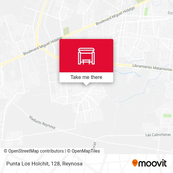 Punta Los Holchit, 128 map