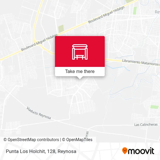 Punta Los Holchit, 128 map