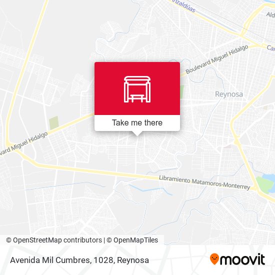 Avenida Mil Cumbres, 1028 map
