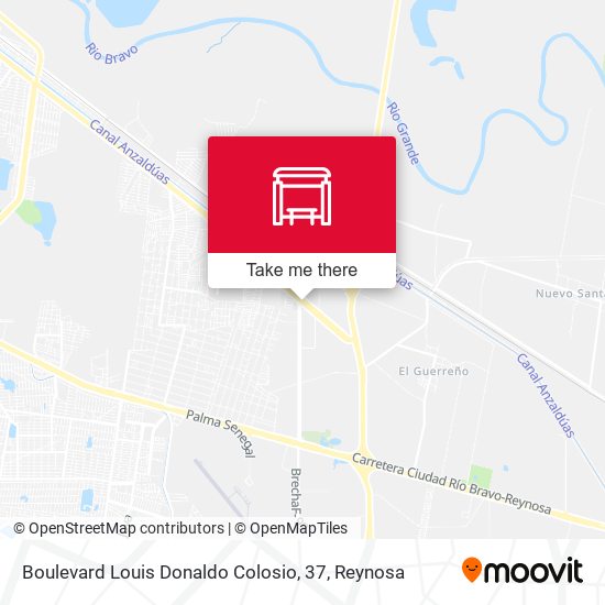 Boulevard Louis Donaldo Colosio, 37 map
