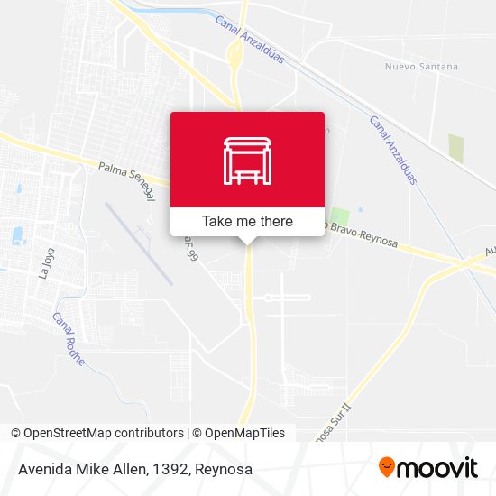 Mapa de Avenida Mike Allen, 1392