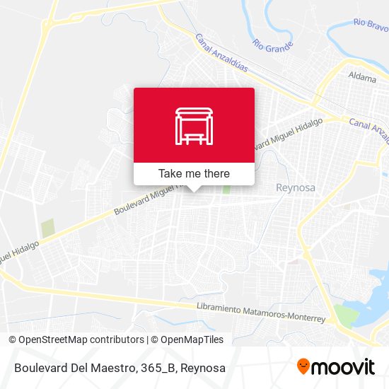Mapa de Boulevard Del Maestro, 365_B