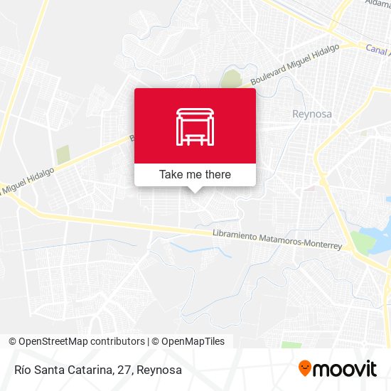 Río Santa Catarina, 27 map