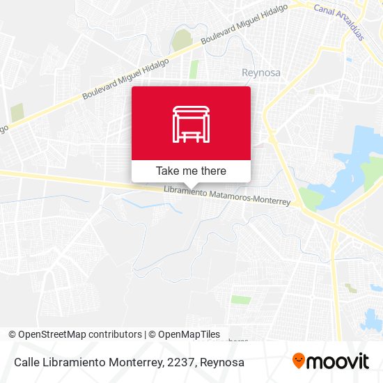 Calle Libramiento Monterrey, 2237 map