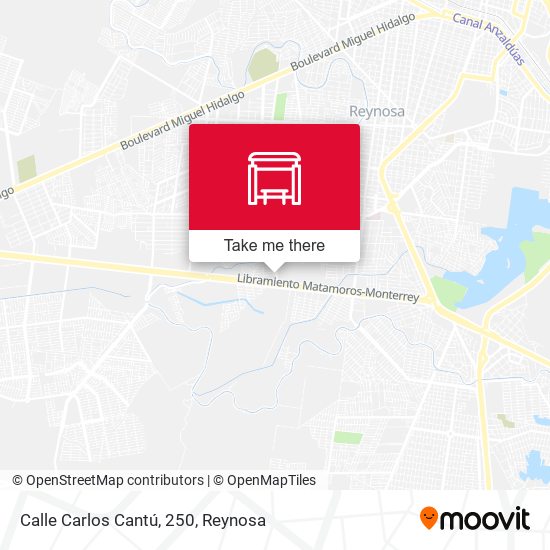 Calle Carlos Cantú, 250 map