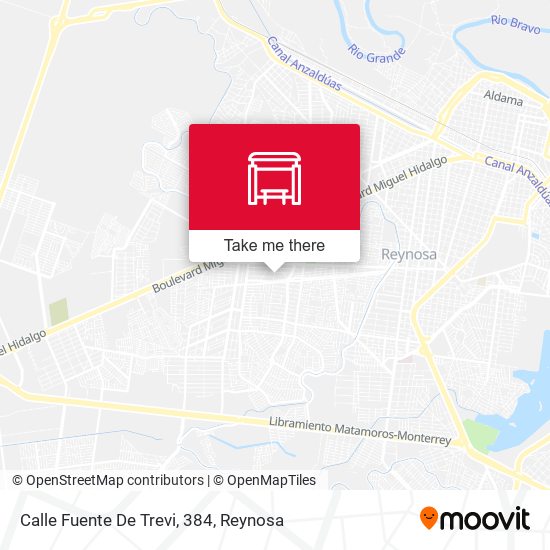 Calle Fuente De Trevi, 384 map