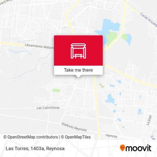 Las Torres, 1403a map