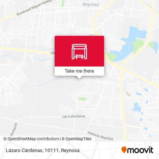 Lázaro Cárdenas, 10111 map
