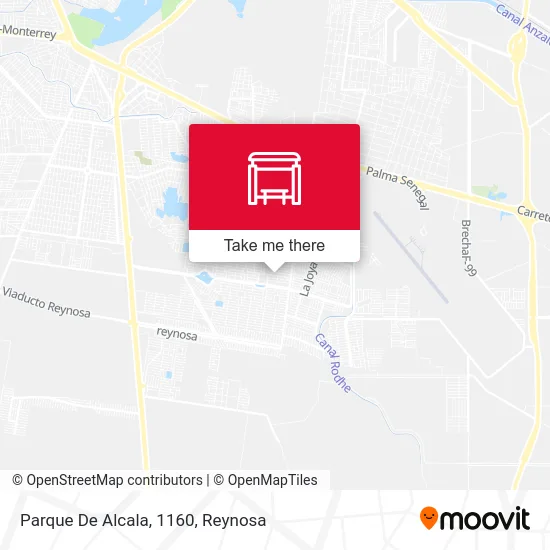 Parque De Alcala, 1160 map