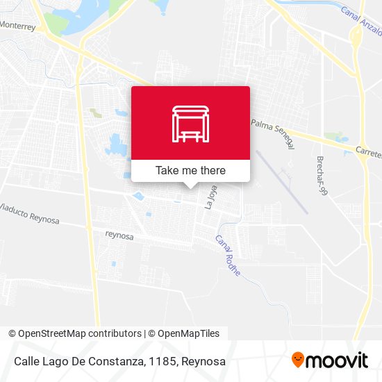 Calle Lago De Constanza, 1185 map
