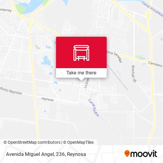 Mapa de Avenida Miguel Angel, 236