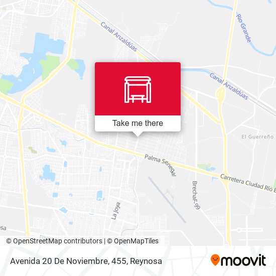 Avenida 20 De Noviembre, 455 map