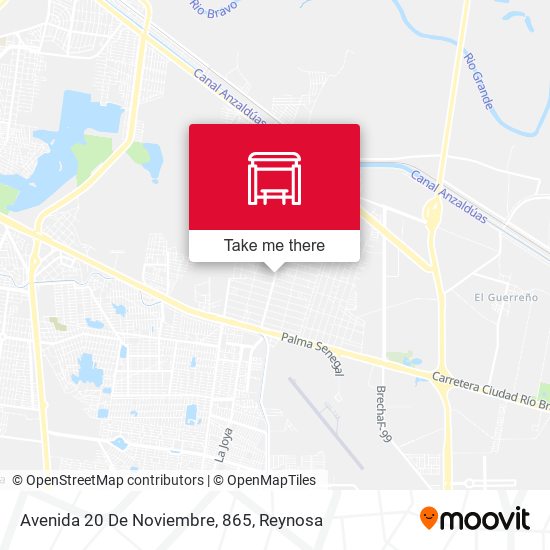 Avenida 20 De Noviembre, 865 map