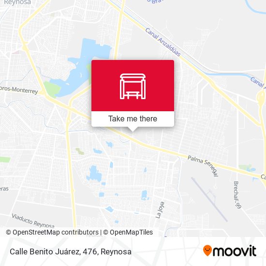 Calle Benito Juárez, 476 map