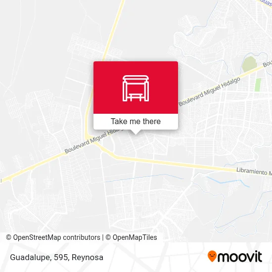 Guadalupe, 595 map