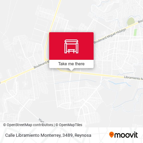 Calle Libramiento Monterrey, 3489 map