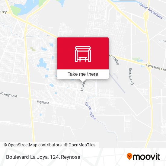 Mapa de Boulevard La Joya, 124
