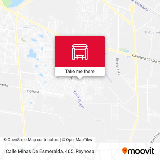 Calle Minas De Esmeralda, 465 map