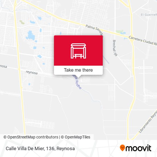 Calle Villa De Mier, 136 map