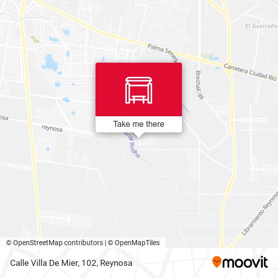 Calle Villa De Mier, 102 map