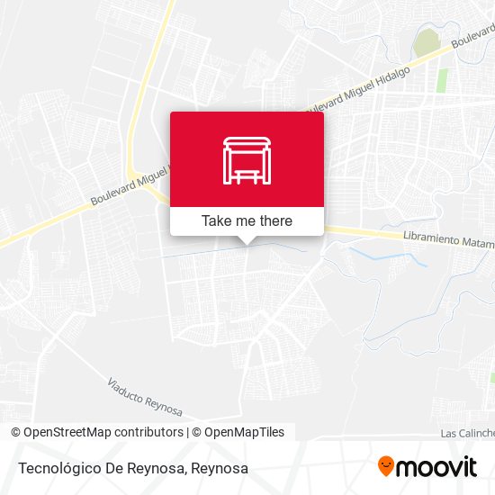 Mapa de Tecnológico De Reynosa