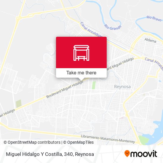 Miguel Hidalgo Y Costilla, 340 map