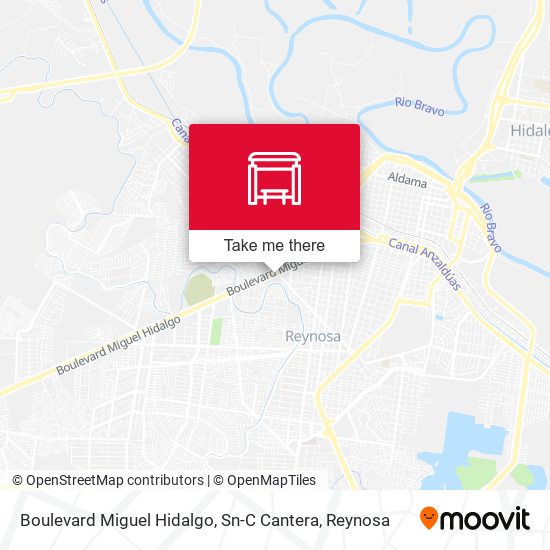 Boulevard Miguel Hidalgo, Sn-C Cantera map