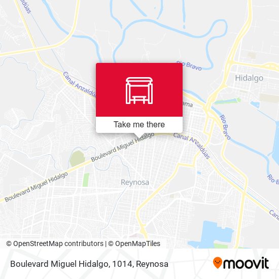 Boulevard Miguel Hidalgo, 1014 map