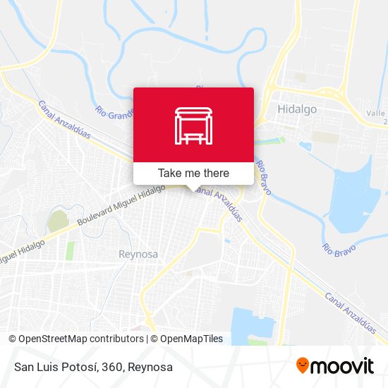 Mapa de San Luis Potosí, 360