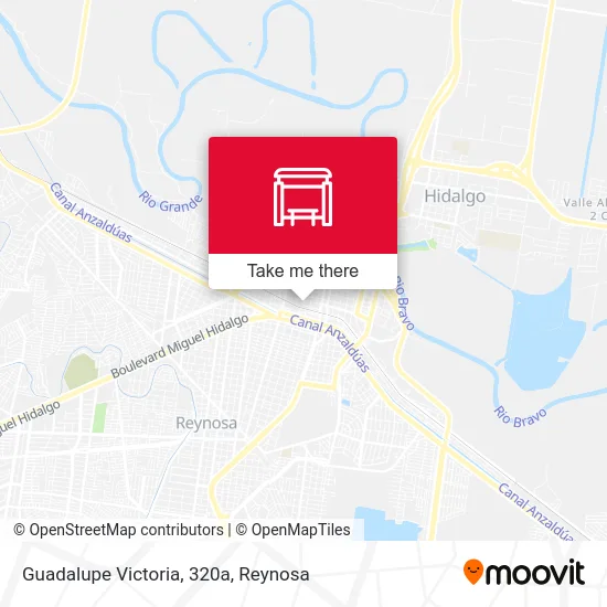 Guadalupe Victoria, 320a map