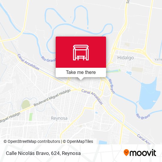 Calle Nicolás Bravo, 624 map