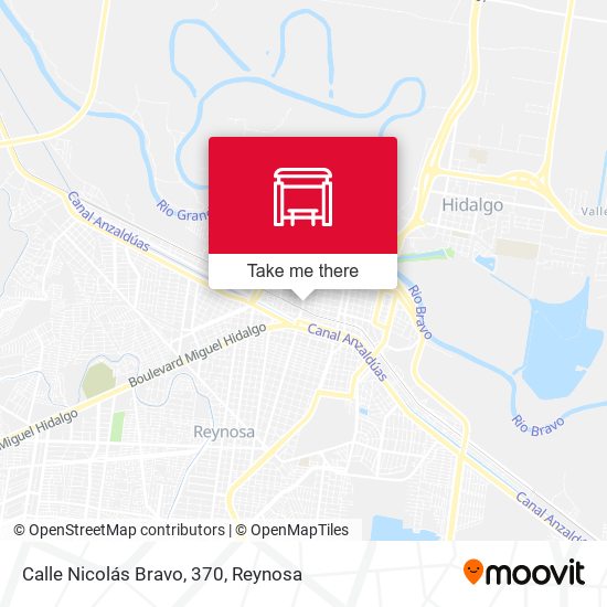 Calle Nicolás Bravo, 370 map