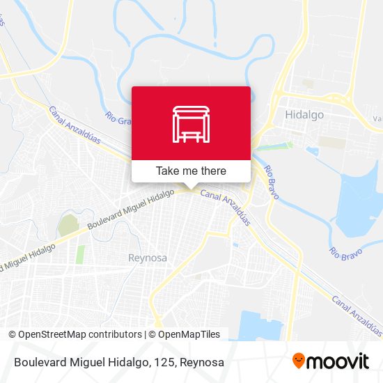 Boulevard Miguel Hidalgo, 125 map