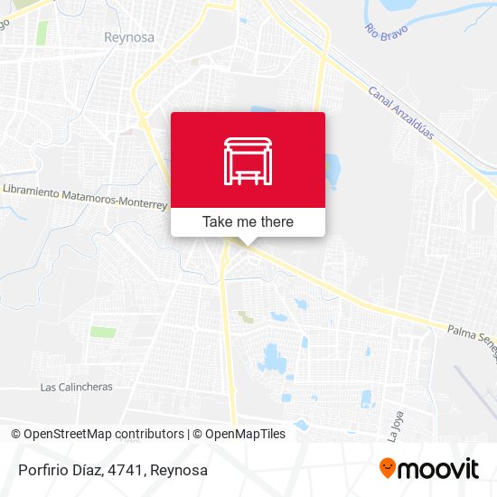 Porfirio Díaz, 4741 map
