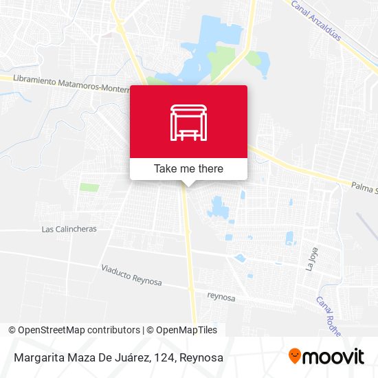 Margarita Maza De Juárez, 124 map