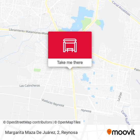 Margarita Maza De Juárez, 2 map