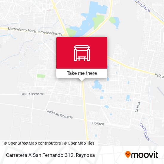 Carretera A San Fernando 312 map