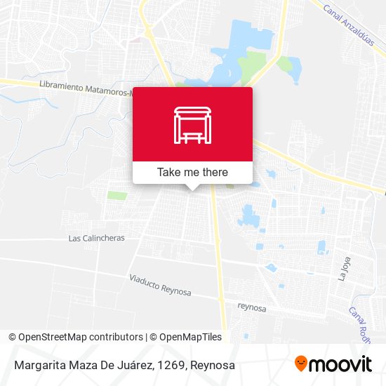 Margarita Maza De Juárez, 1269 map
