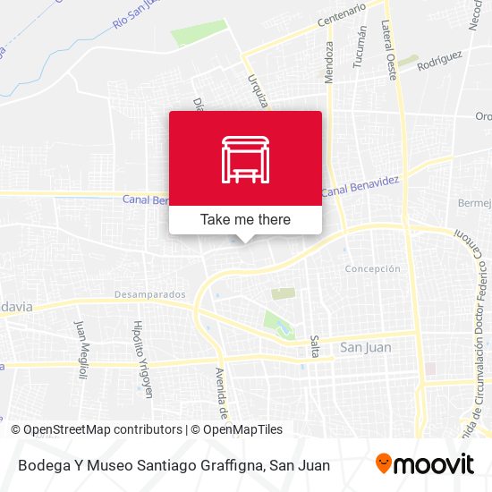 Bodega Y Museo Santiago Graffigna map