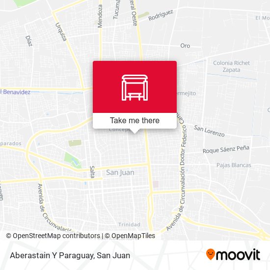 Mapa de Aberastain Y Paraguay