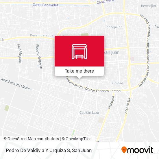 Mapa de Pedro De Valdivia Y Urquiza S