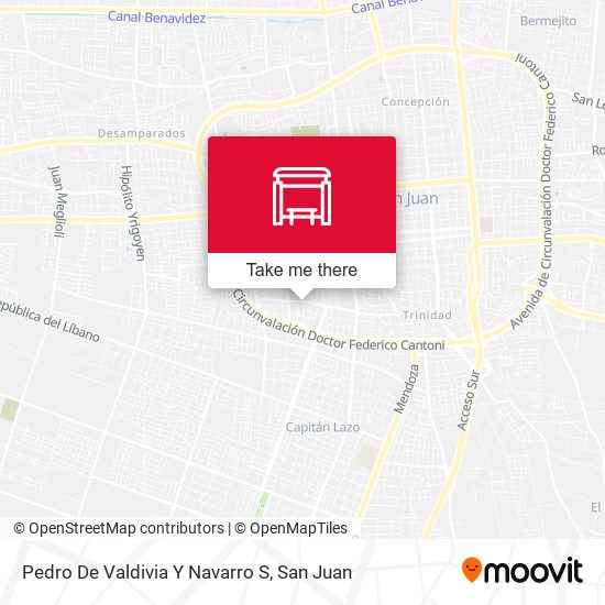 Pedro De Valdivia Y Navarro S map