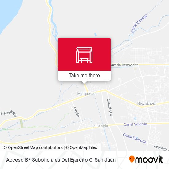 Acceso Bº Suboficiales Del Ejército O map